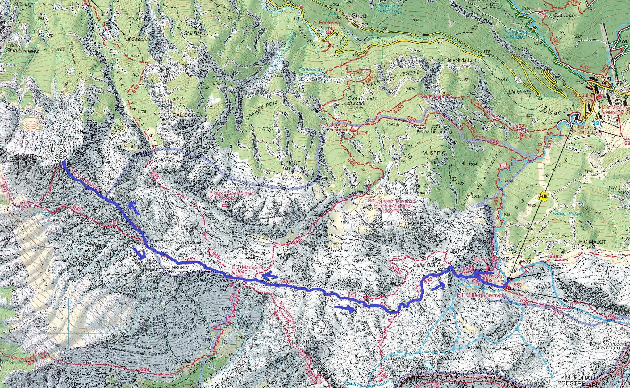 mappa sart
