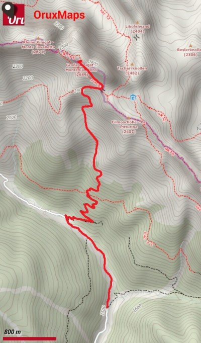 cavallino_mappa