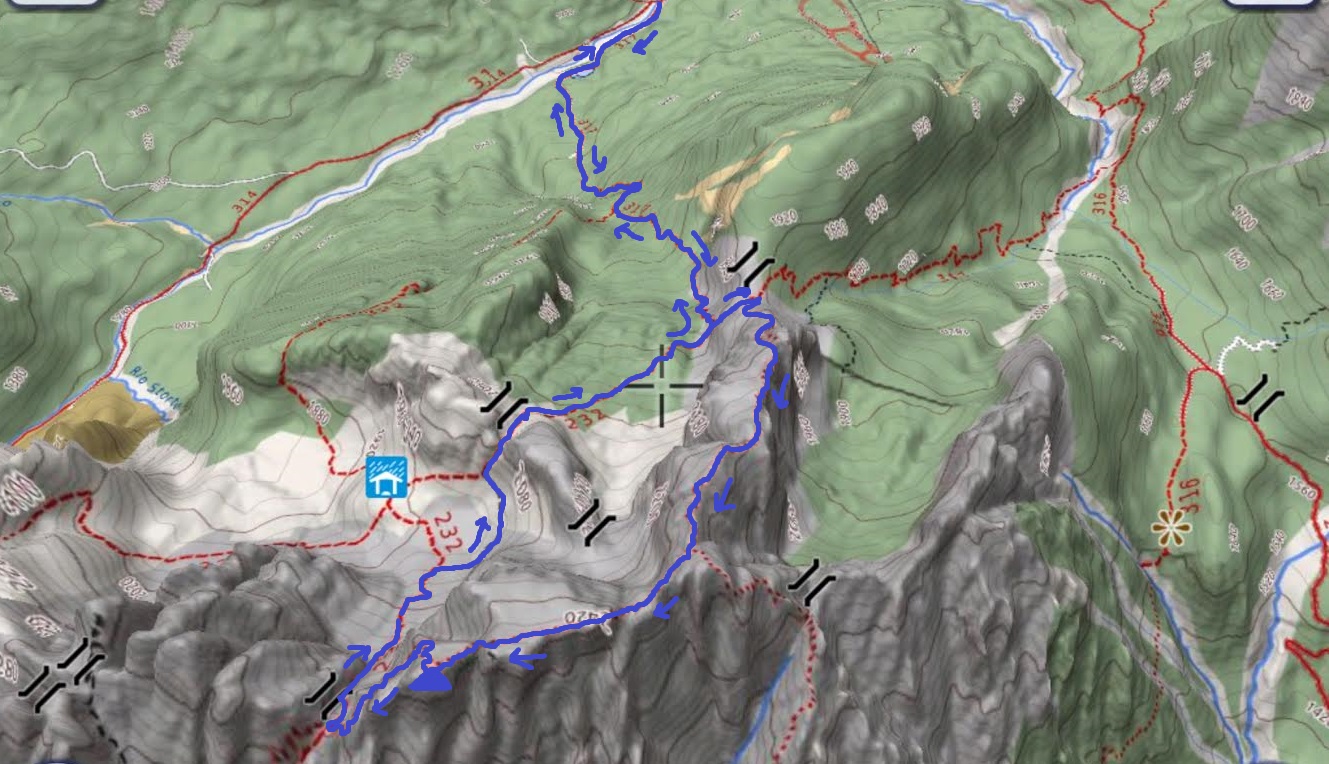 creton di culzei mappa