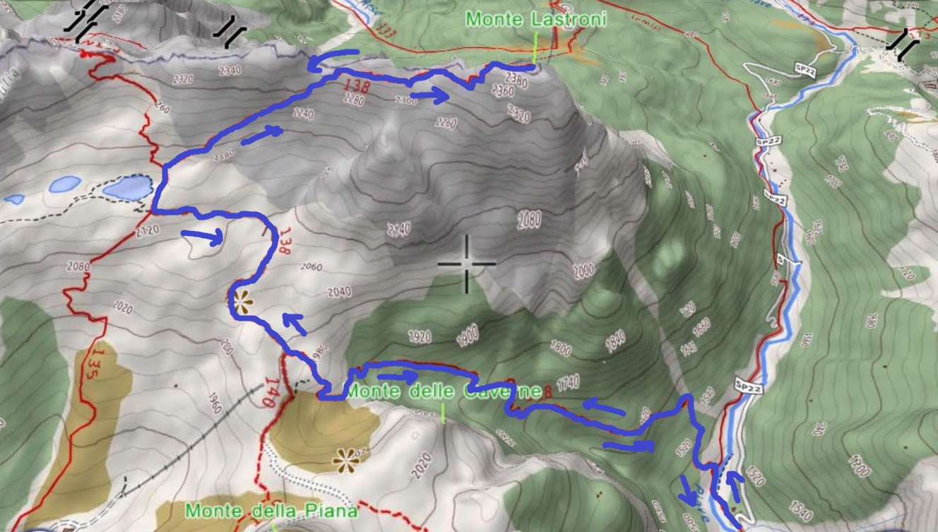 mappa lastroni