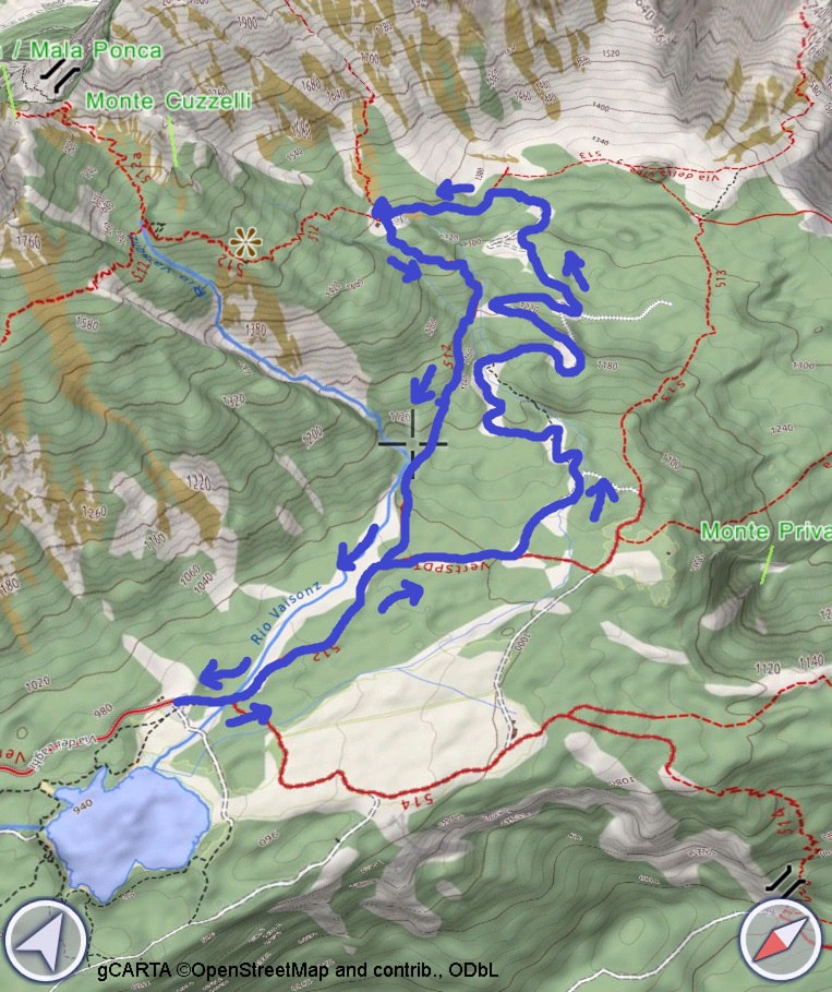 RIFUGIO ZACCHI DAL LAGO SUPERIORE DI FUSINE – SUPERMONTIFVG