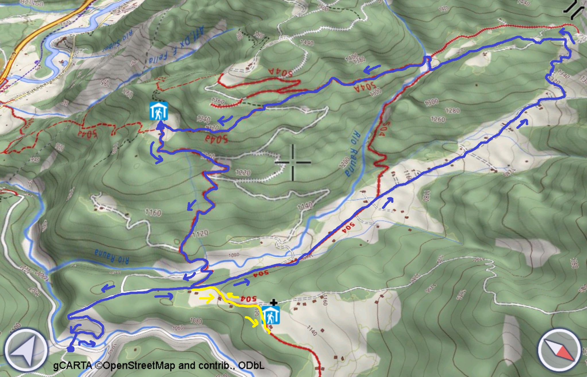 mappa PRIU