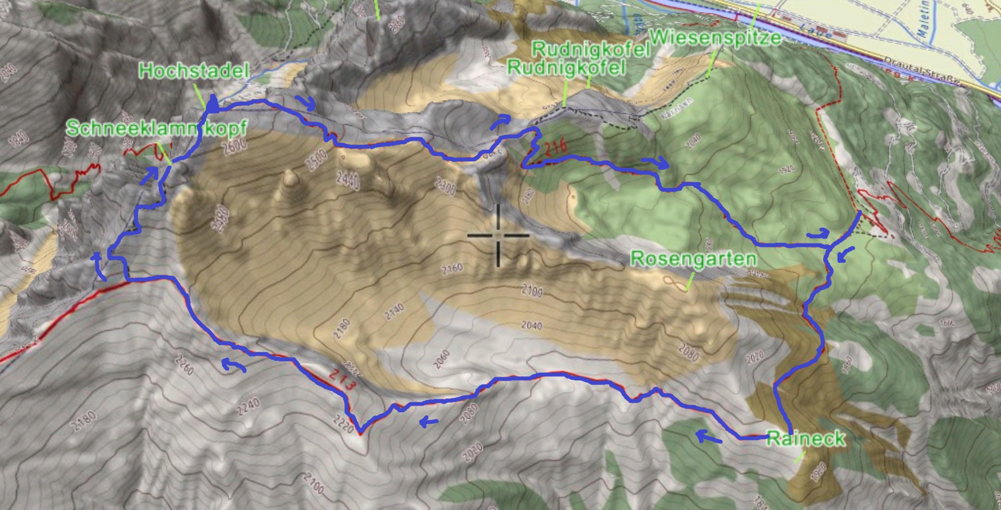 mappa Hochstadel